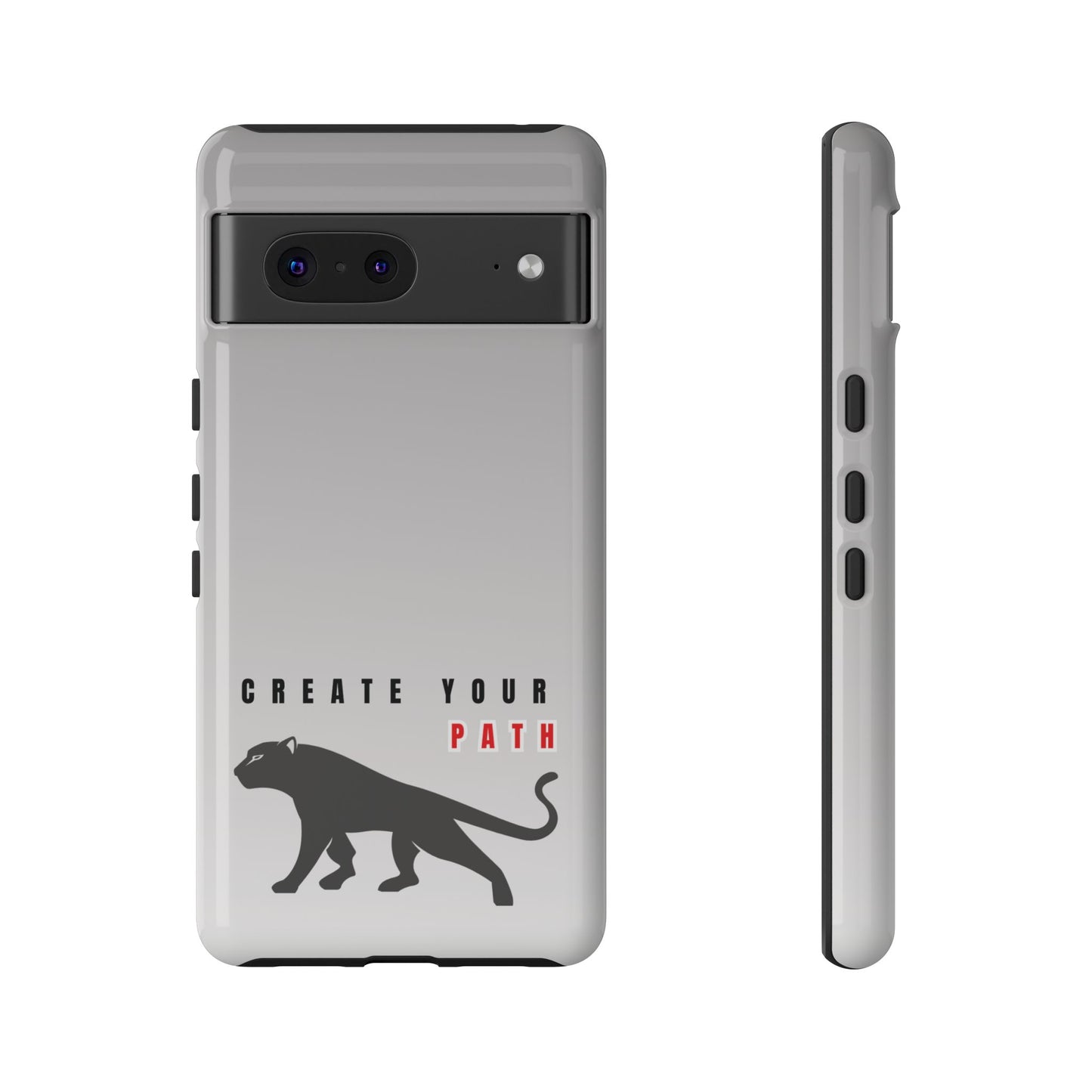 Tough Cases - Create Your Path Black Cat Phone Case