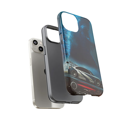 Phone Case - Car and Big Bear Design