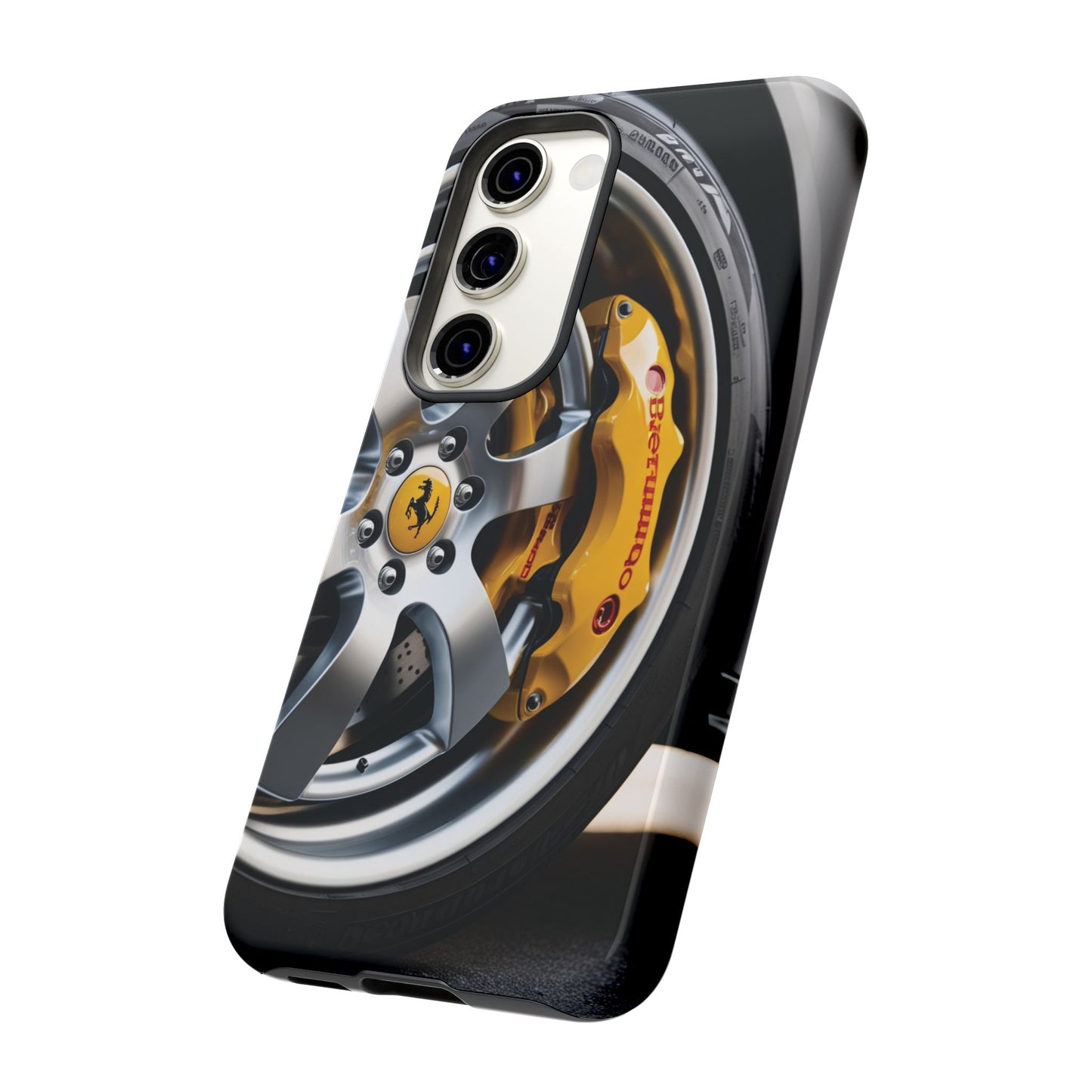 Phone Cases - Ferrari Brake and Wheel Design