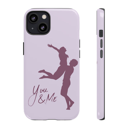 Phone Cases - You and Me Love Girl and Boy Enjoy Tough Cases