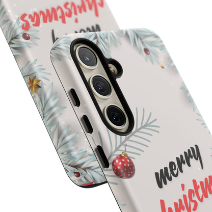 Tough Cases Merry Christmas Phone Case