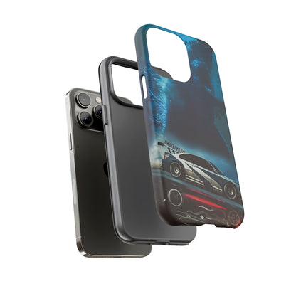 Phone Case - Car and Big Bear Design