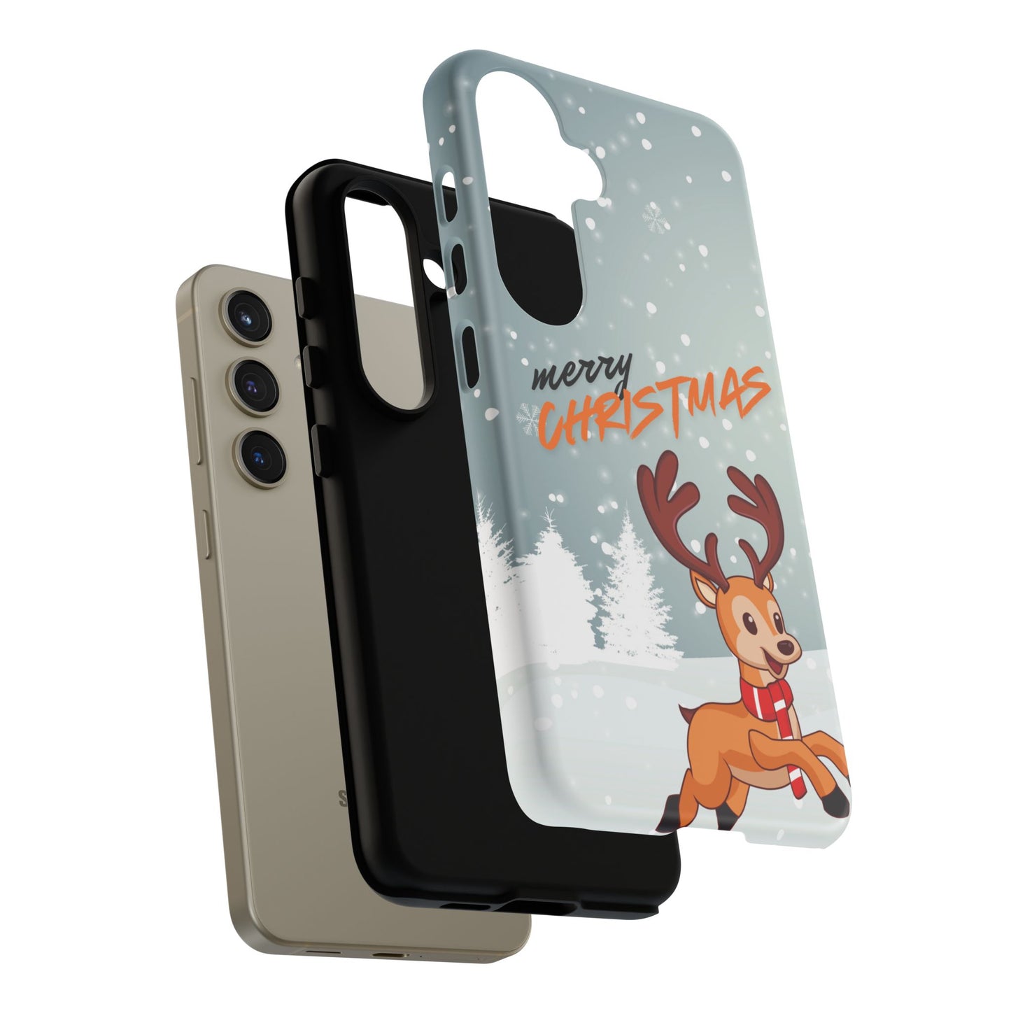 Phone Cases - Little Beer Merry Christmas Design