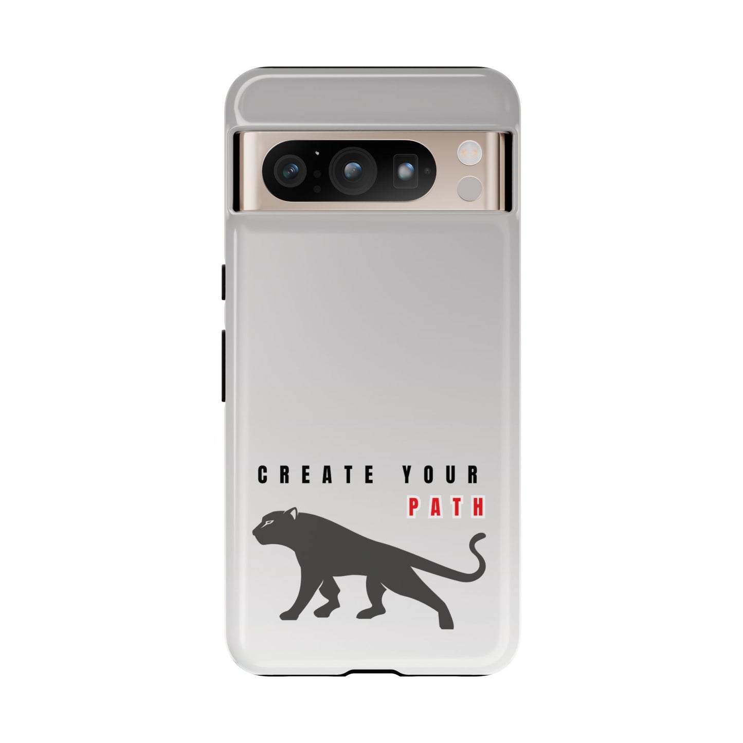 Tough Cases - Create Your Path Black Cat Phone Case