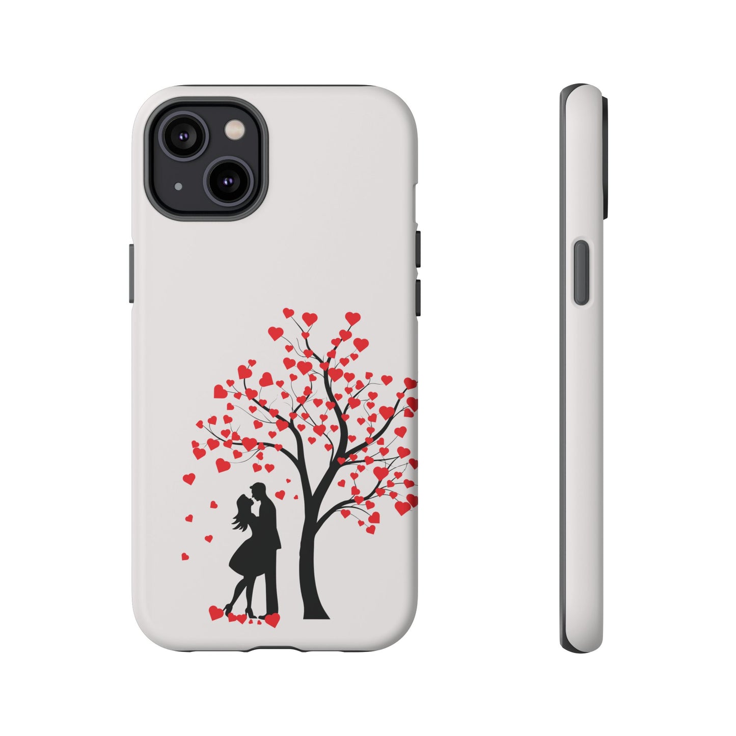 Phone Case - Lover Below in Heart Tree Design