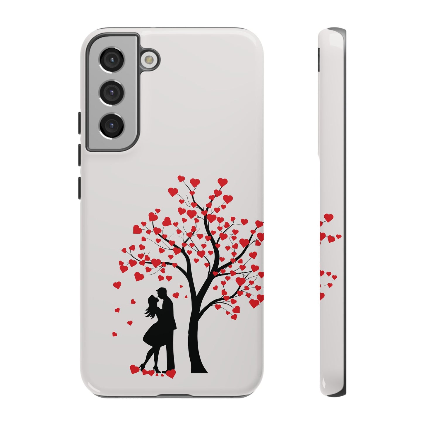 Phone Case - Lover Below in Heart Tree Design