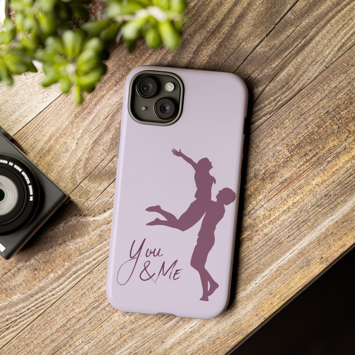 Phone Cases - You and Me Love Girl and Boy Enjoy Tough Cases