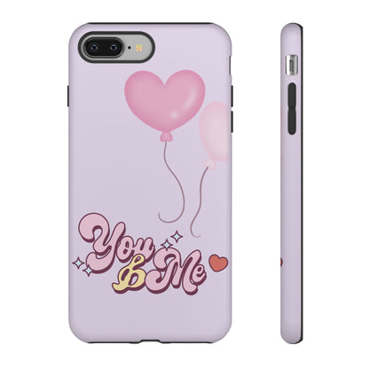 Phone Cases you and me 2 hearts ballon Tough Cases