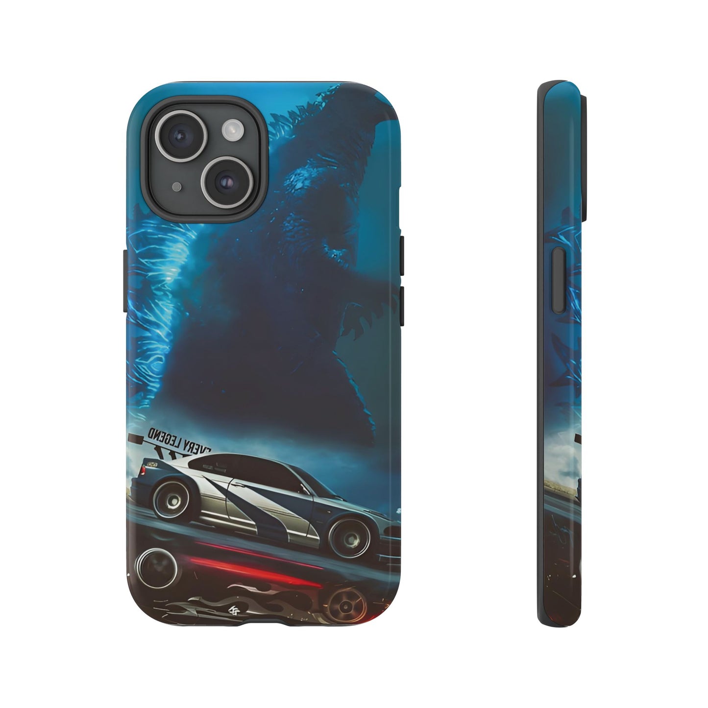 Phone Case - Car and Big Bear Design