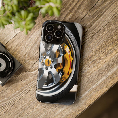 Phone Cases - Ferrari Brake and Wheel Design