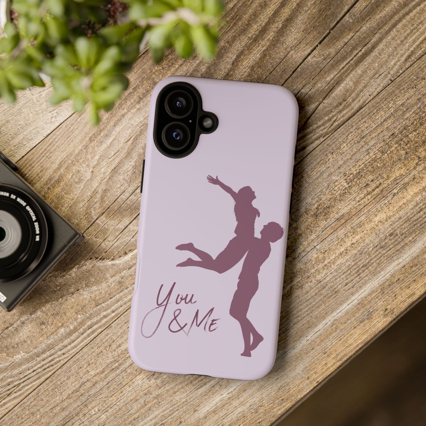 Phone Cases - You and Me Love Girl and Boy Enjoy Tough Cases