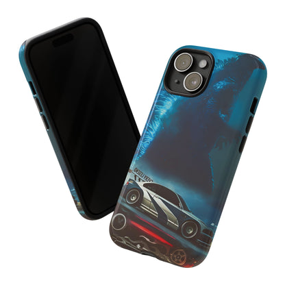 Phone Case - Car and Big Bear Design