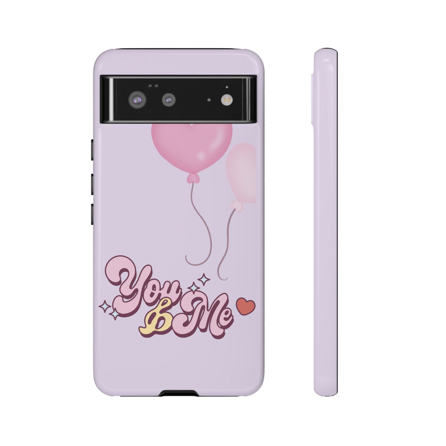 Phone Cases you and me 2 hearts ballon Tough Cases