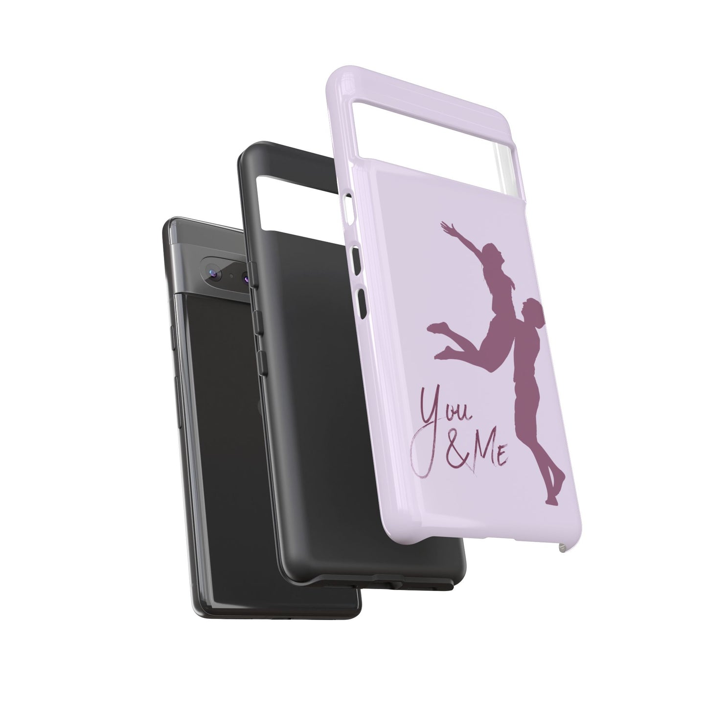 Phone Cases - You and Me Love Girl and Boy Enjoy Tough Cases