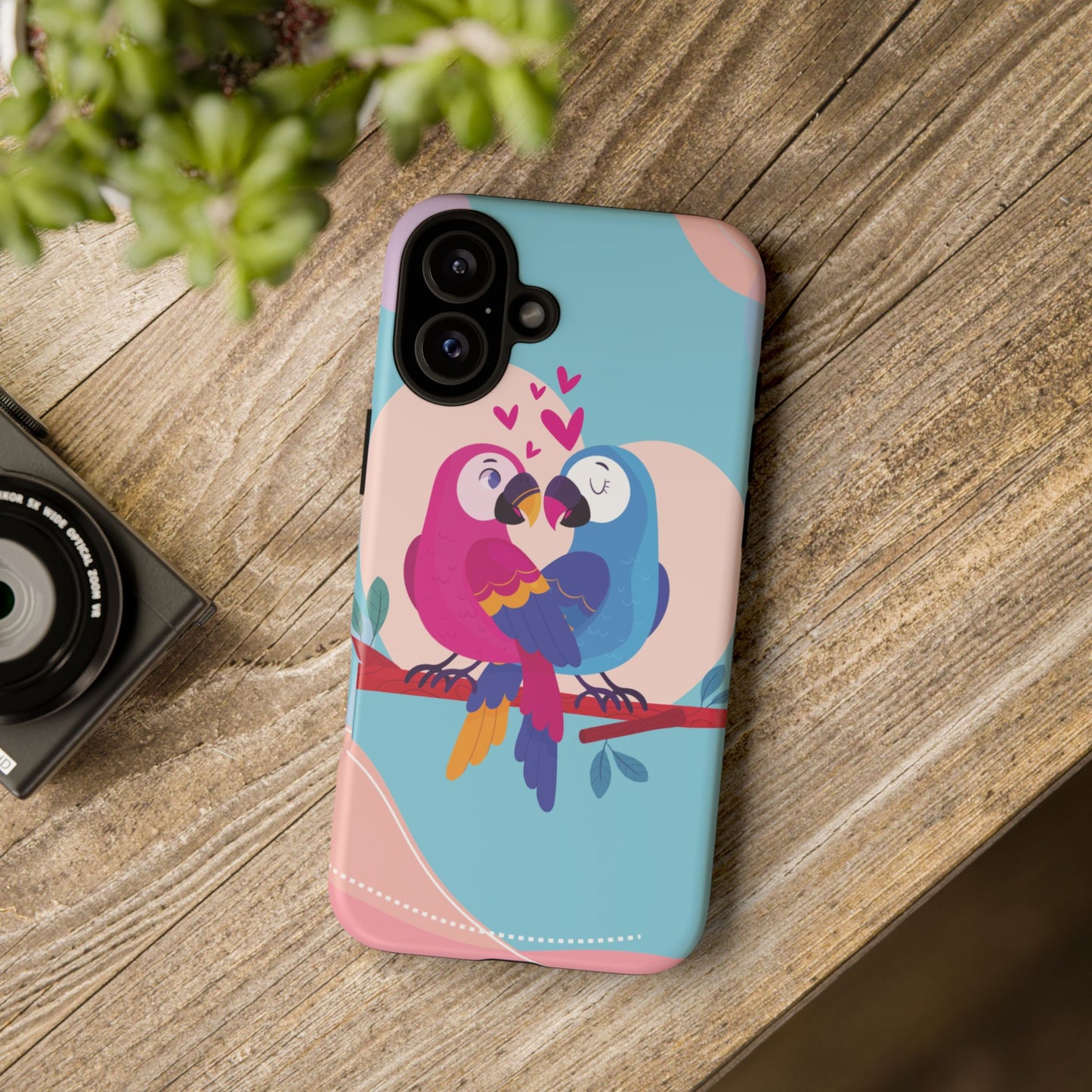 Phone Case - Parrot Love