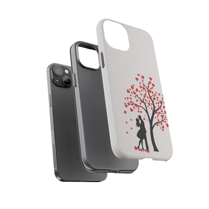 Phone Case - Lover Below in Heart Tree Design