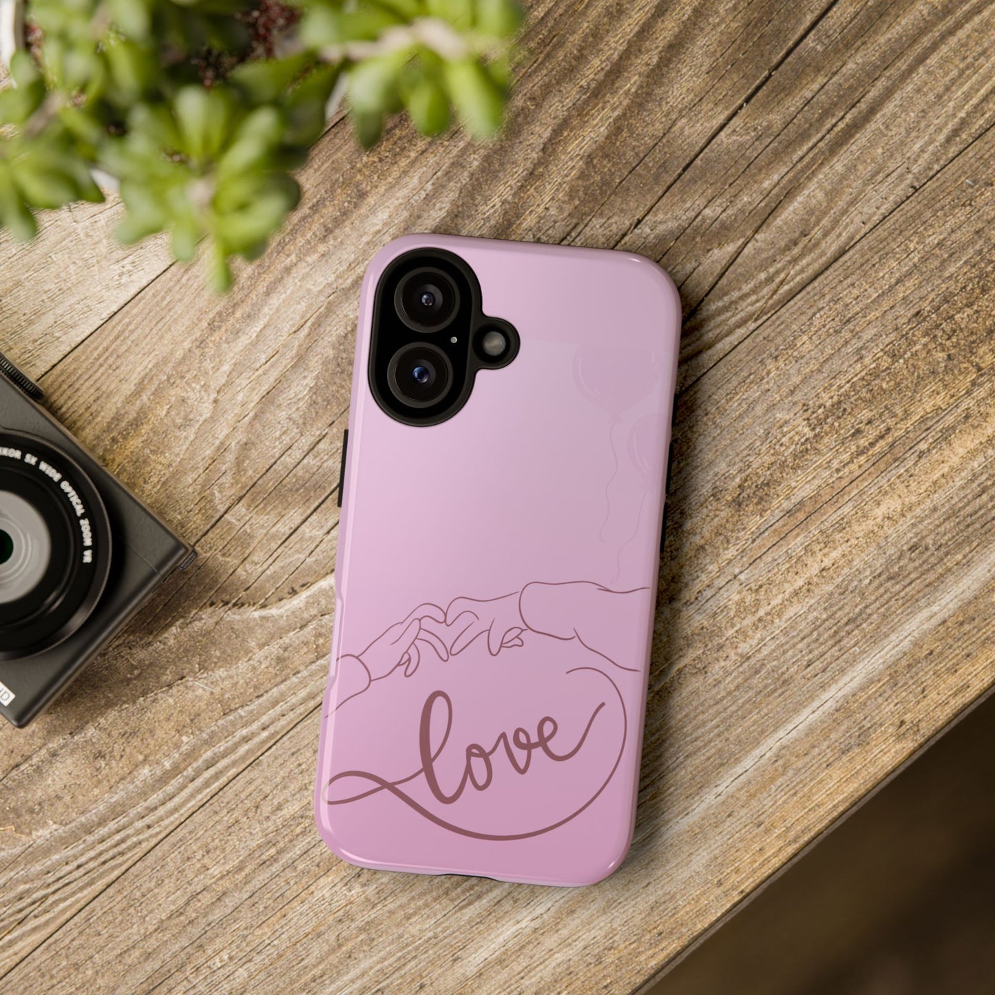 Phone Cases - Love Finger Heart Design