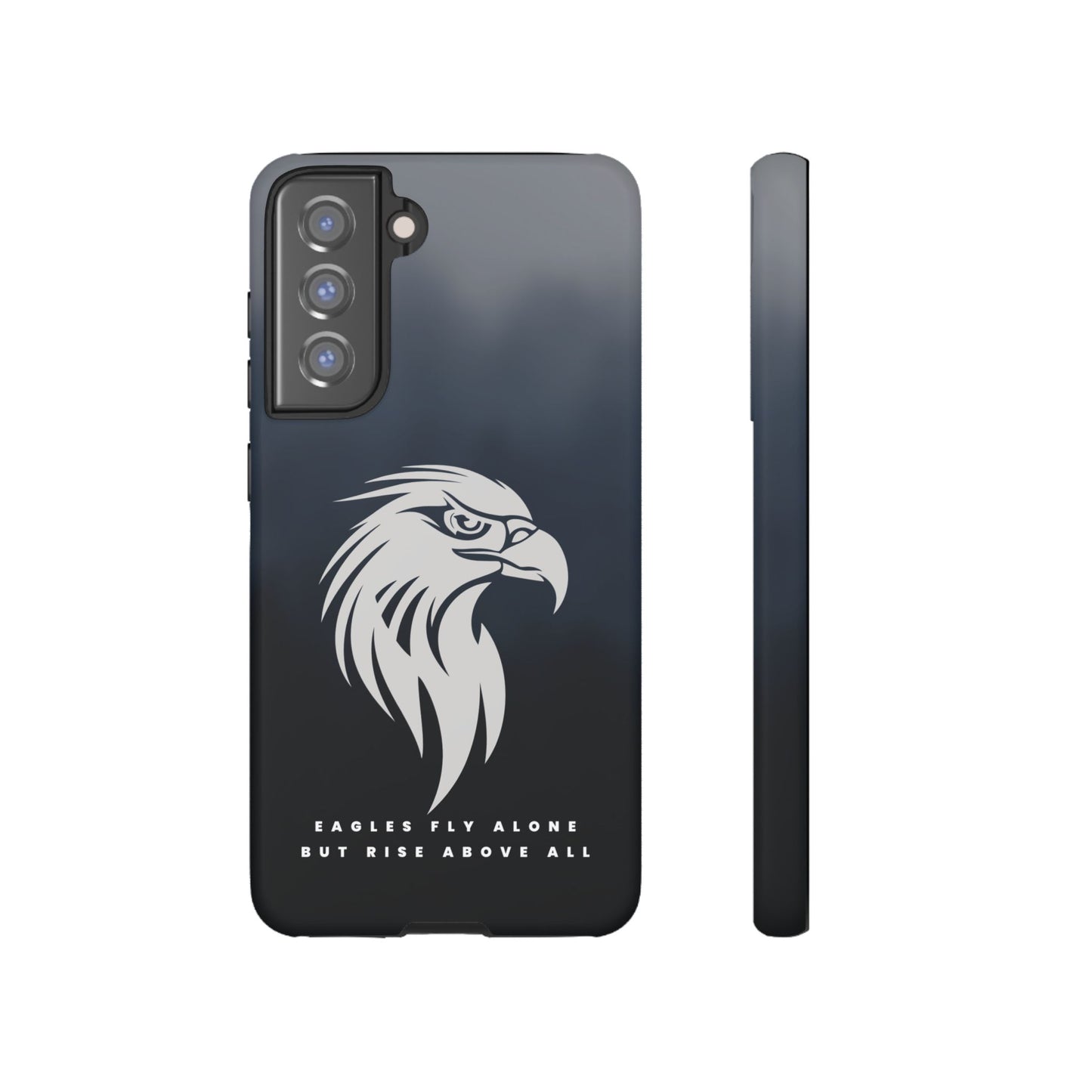 Phone Case Eagles Fly Alone Quote