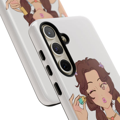 Phone Case - Shine Bright Girl Make Makeup