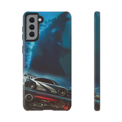 Phone Case - Car and Big Bear Design