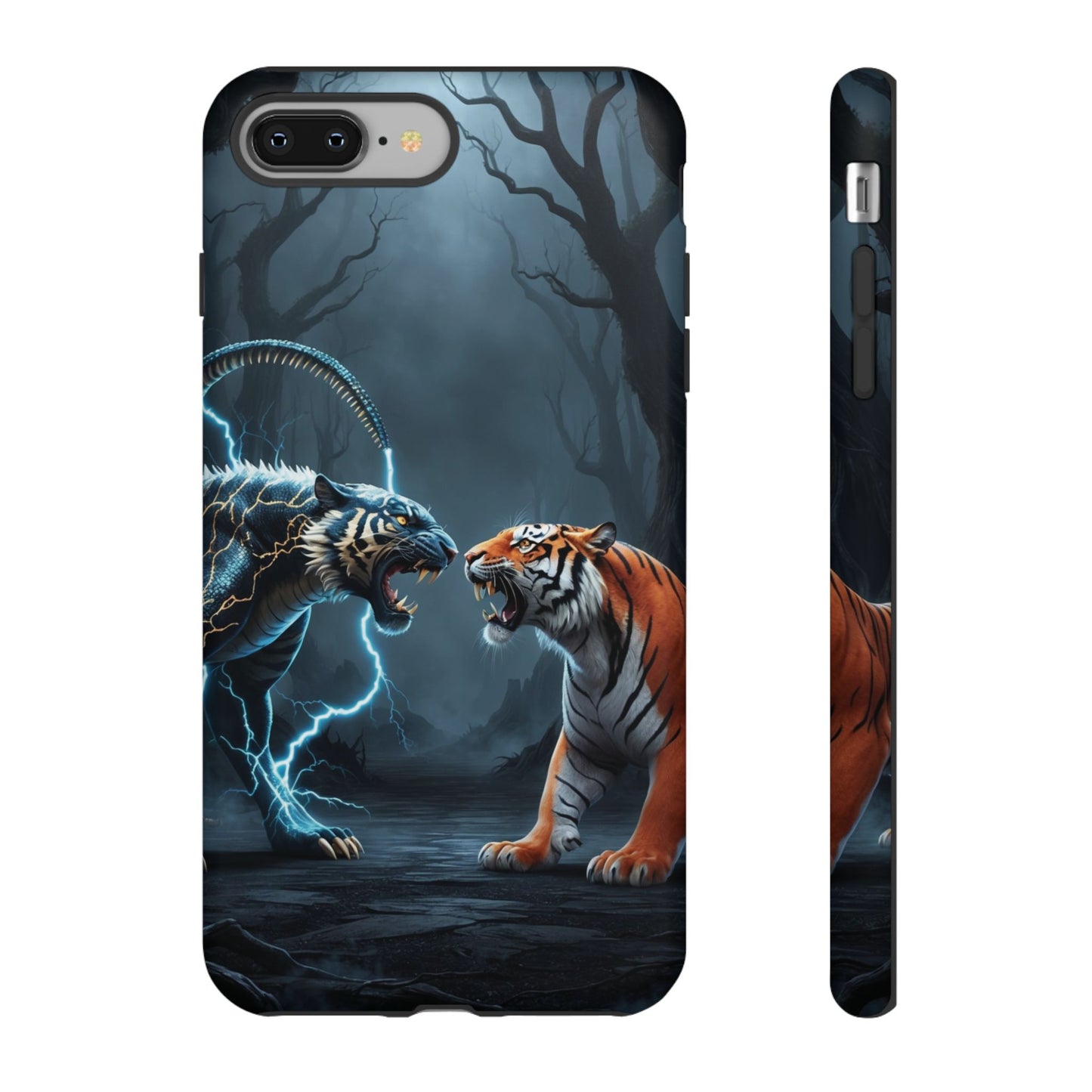 Phone Case - Lion vs Alien Tough Case