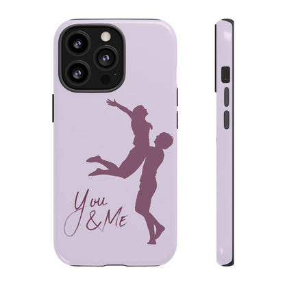 Phone Cases - You and Me Love Girl and Boy Enjoy Tough Cases