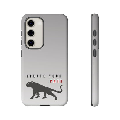 Tough Cases - Create Your Path Black Cat Phone Case