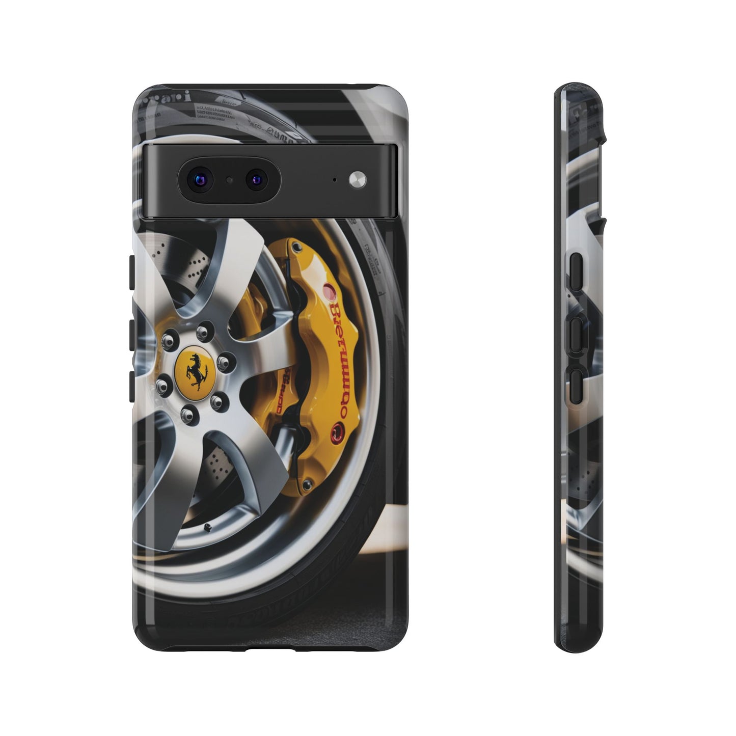 Phone Cases - Ferrari Brake and Wheel Design